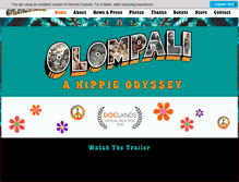 Tablet Screenshot of olompalimovie.com